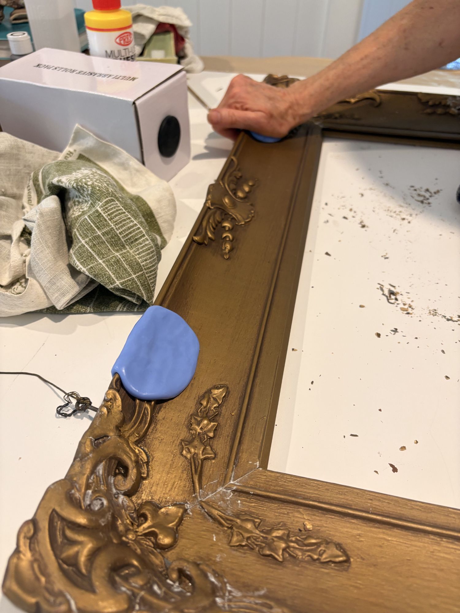 Frame restoration — finished result
