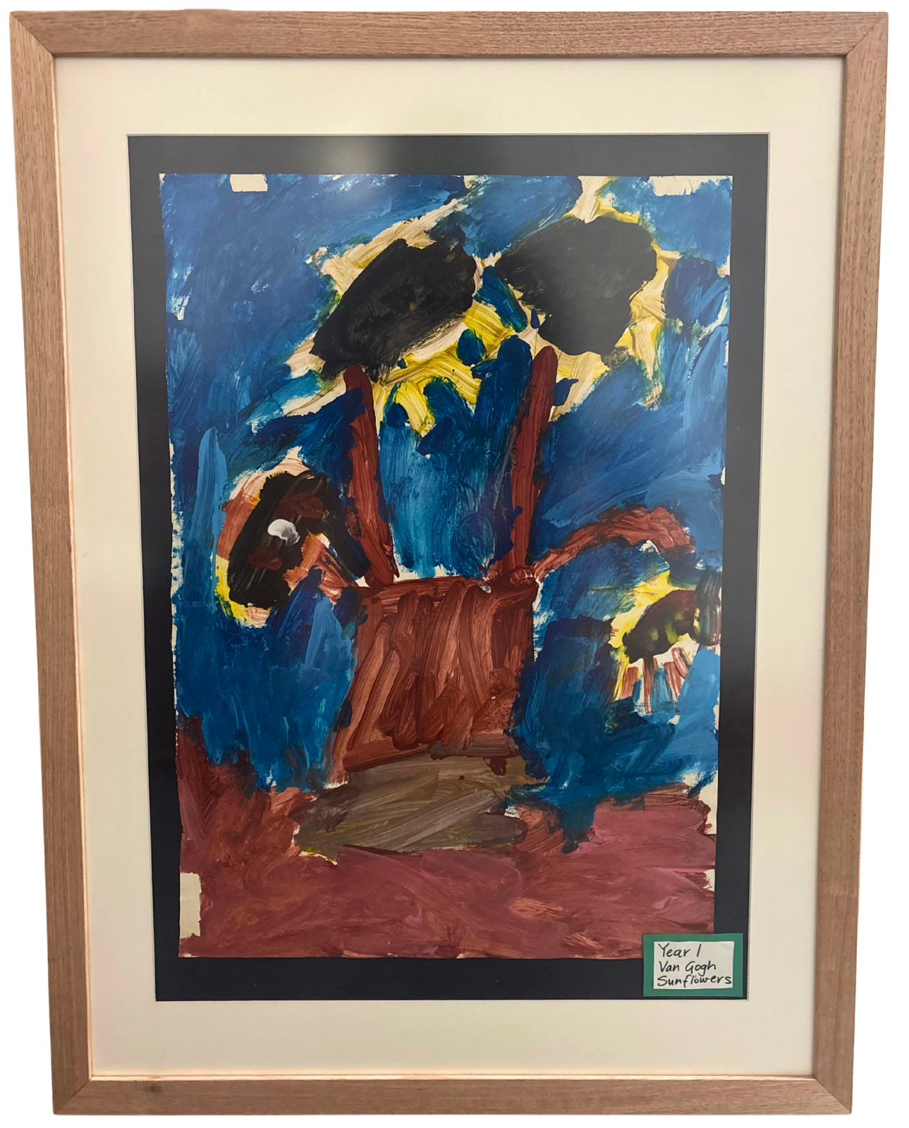 Child's artwork framed professionally — Framehouse